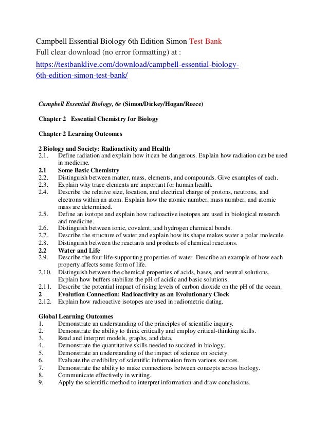Campbell Biology 6th Edition Pdf